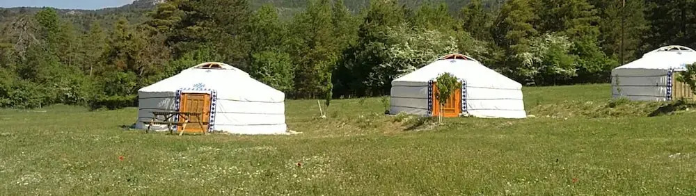 "Verdon Yourtes" Camping à la ferme