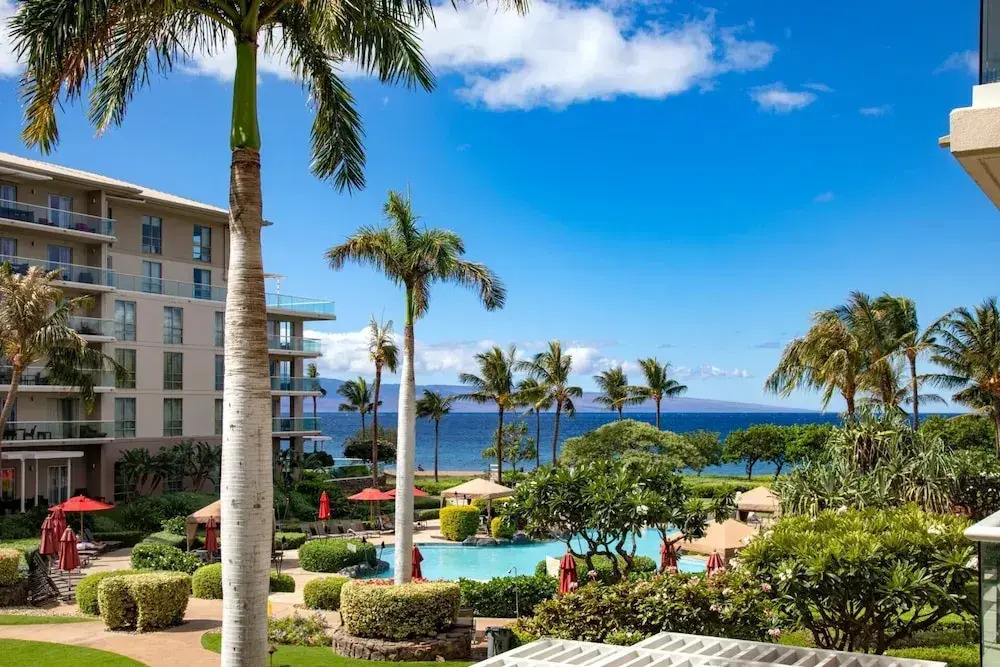 Honua Kai 2 Free Rental Cars KBM Resorts Extra-large Corner Suite 2 Units, 4 Bedrooms HK Ml-2798