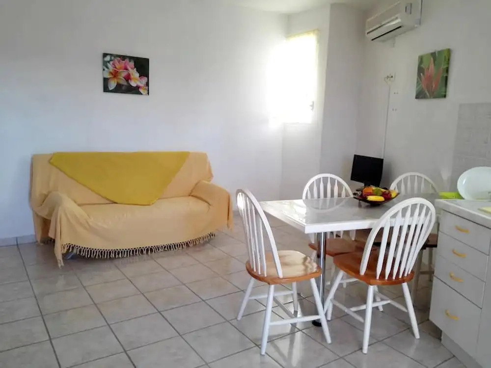 Apartment With One Bedroom In Le Moule With Wonderful Mountain View Shared Pool Furnished Garden