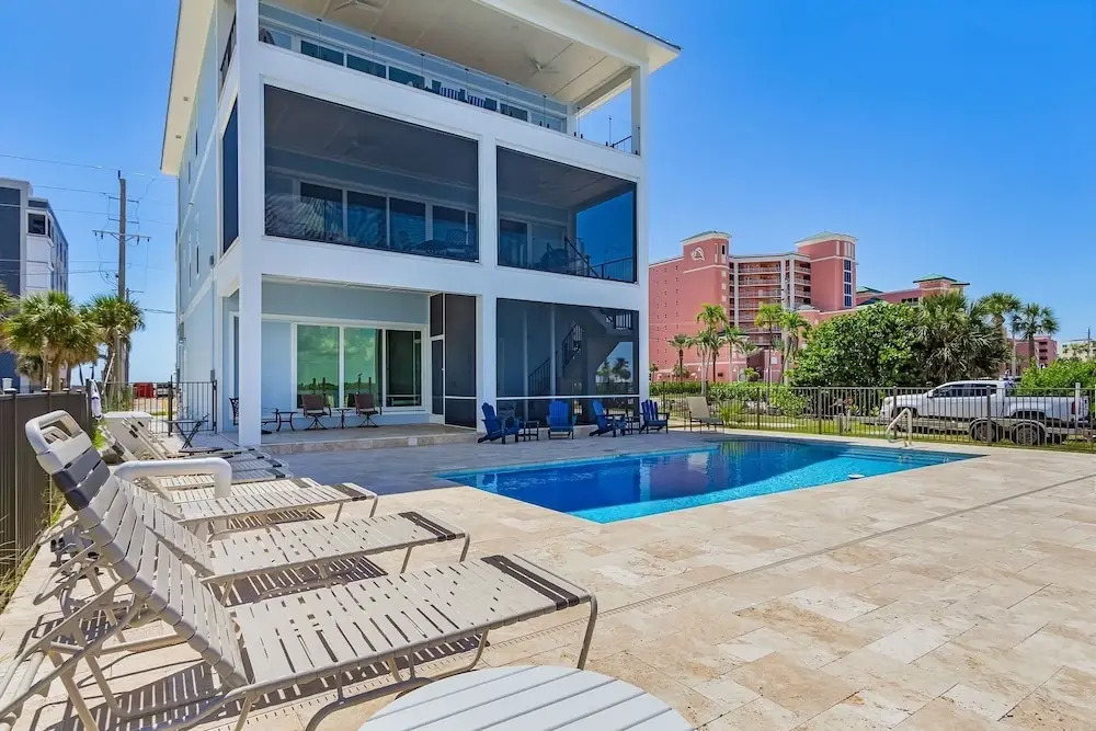 319 Bay & Beach Blessings: Pool Home W/ Water Views! 4 Bedroom Home