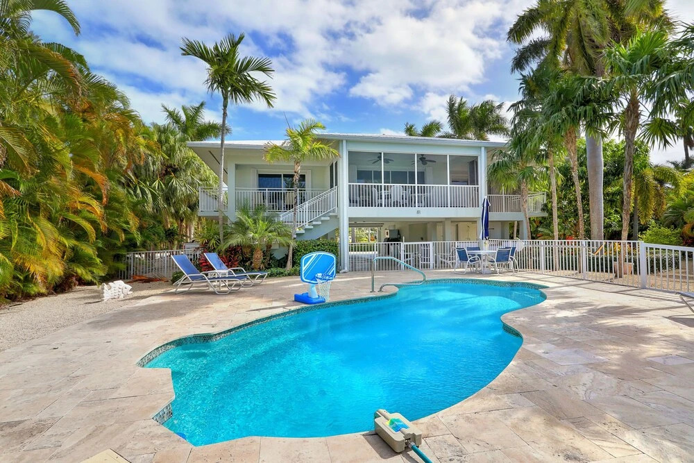 Waterfront Luxury Home with Pool and Boat Dock home