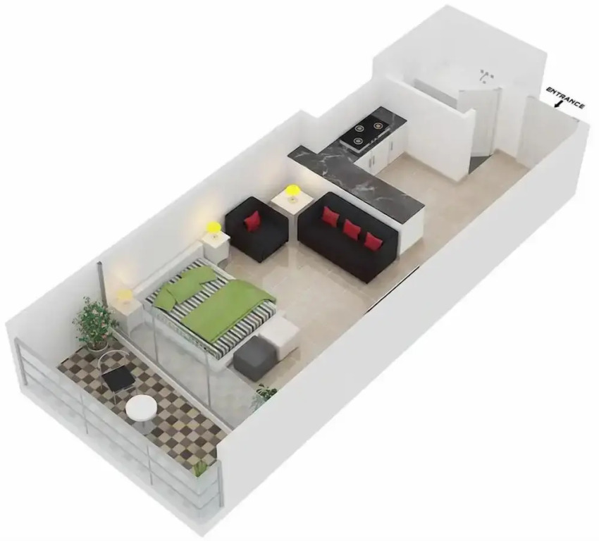 LUX  The Marina View Suite 1