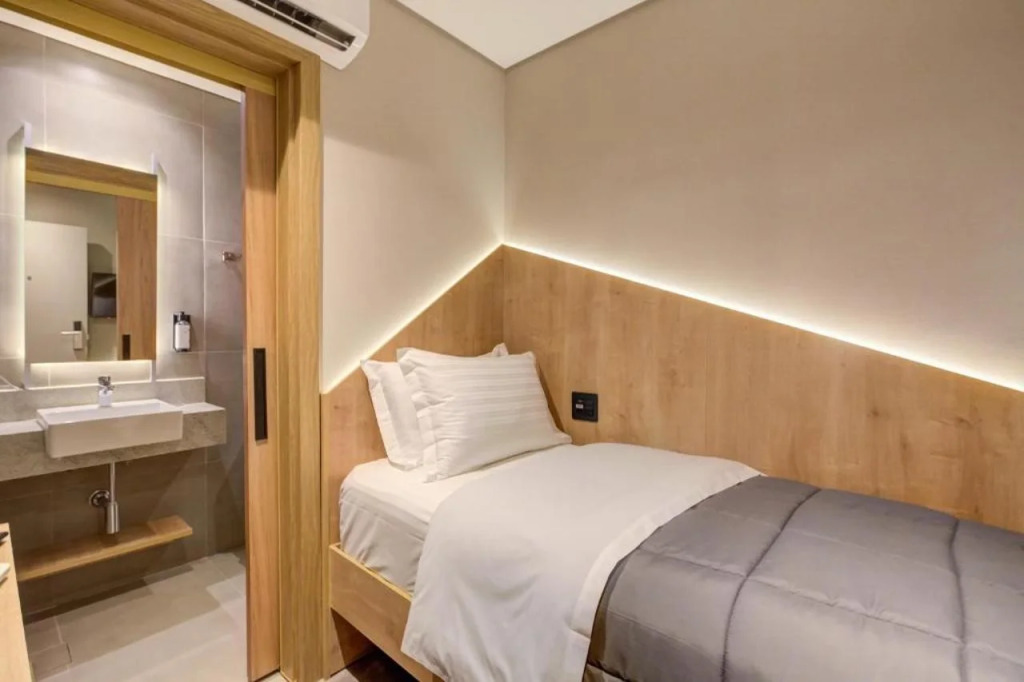 Fast Sleep Suites by Slaviero Hoteis - Hotel dentro do Aeroporto de Guarulhos - Terminal 2 - desembarque oeste