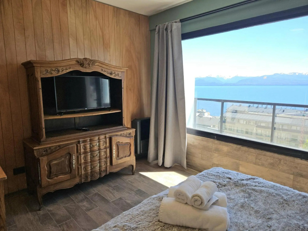 El Suizo II con vista al lago y Terraza