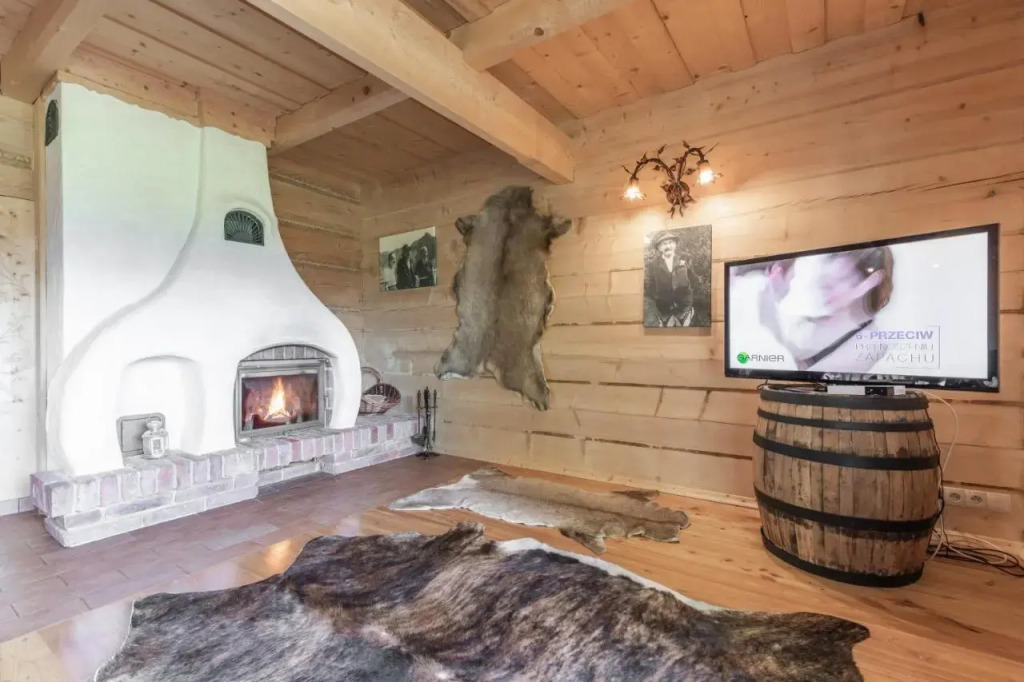 Domek w Roztokach z widokiem na Tatry z sauną