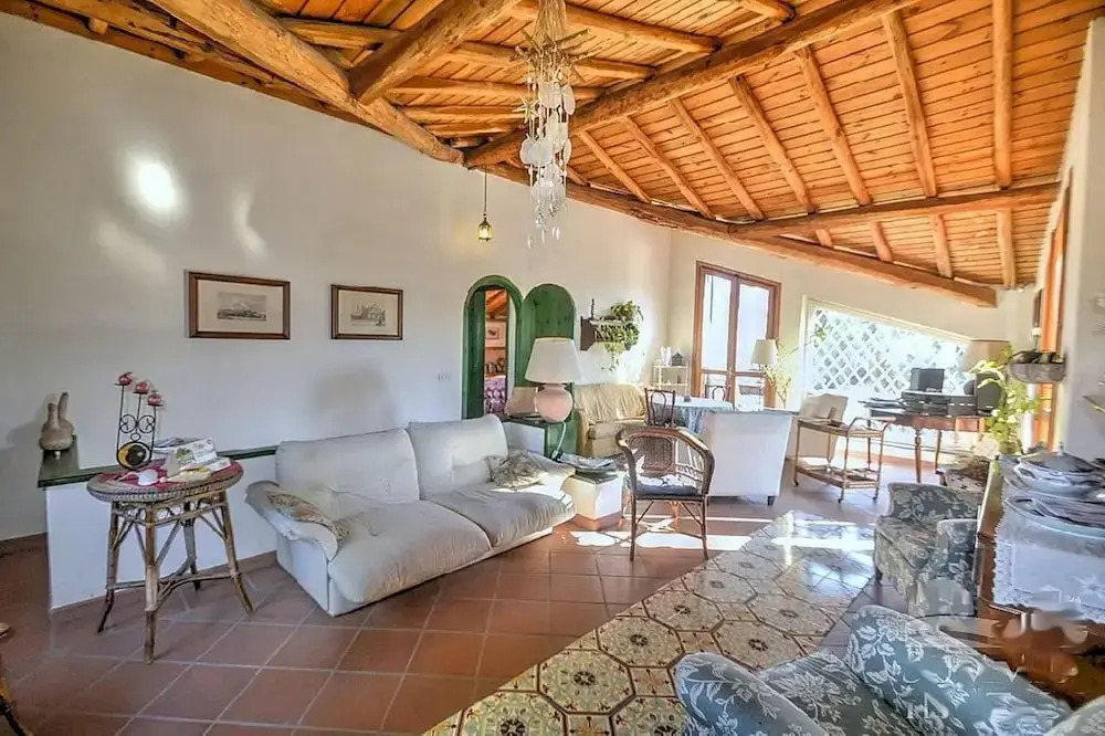Villa With Large Garden Close to the Sea, Between Etna and Taormina