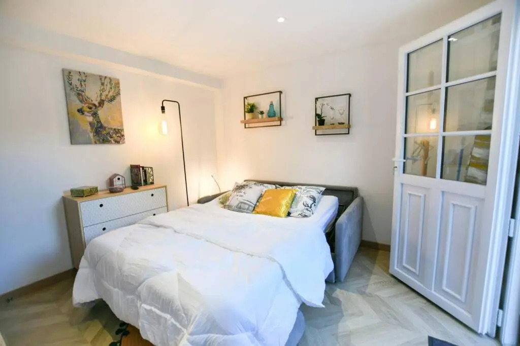 Instant Fleury, studio cosy avec jardin secret