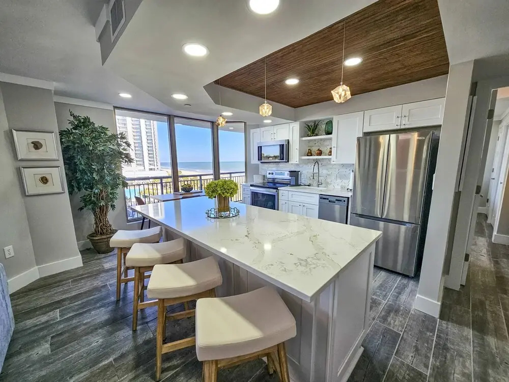 Superbly Updated Ocean View Condo, 303 Brighton, Full Access 3 Bedroom Condo