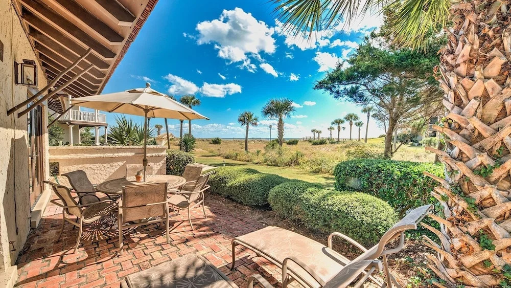 Just Beyond The Dune's Waters Edge Is A Cozy Ocean View Villa 3 Bedroom Villa by Peace Vacations