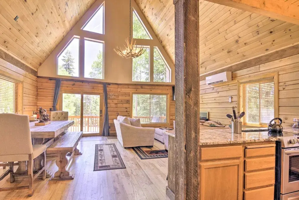 Walk to Duck Creek Village: A-Frame Getaway