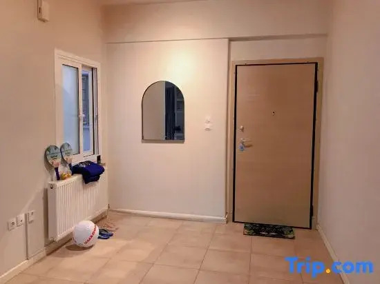 Paleo Faliro Athens fully equipped 2 bedrooms 90 sqm big apartment 200m to Free beach