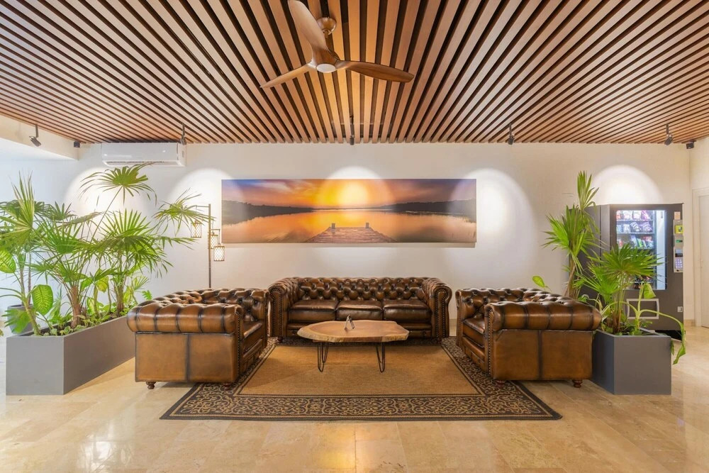 Excellent Modern Apartment in Aldea Zama Movie Theater Rooftop Pool Close to the Beach