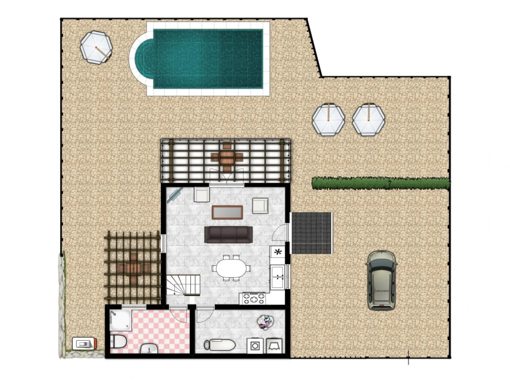 Villa Magda Large Private Pool Sea Views A C Wifi - 933