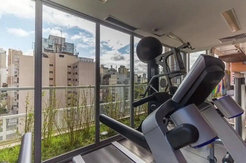Studio com varanda garden Rua Augusta CD 116 UA