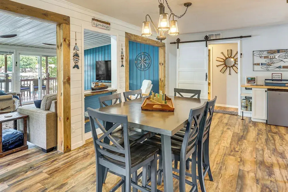 Central Waterfront Home w/ Dock in Lake Ozark!
