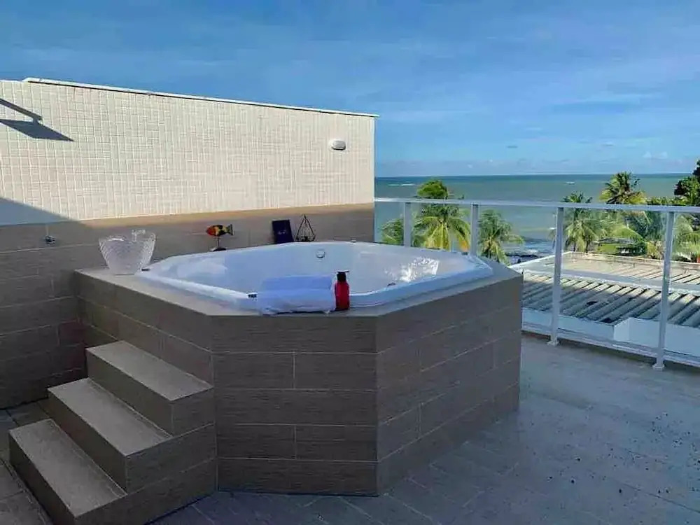 Pé na areia do Caribessa - Branco Haus