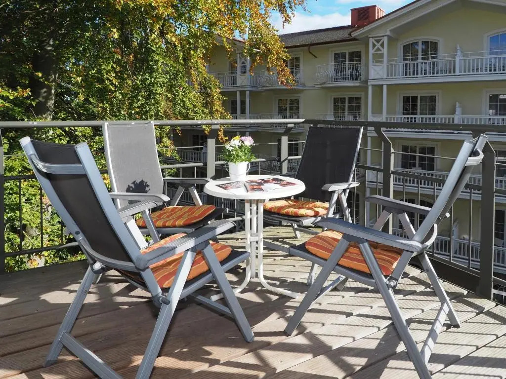 Kaiservillen Heringsdorf - Appartement mit 1 Schlafzimmer und Balkon D122