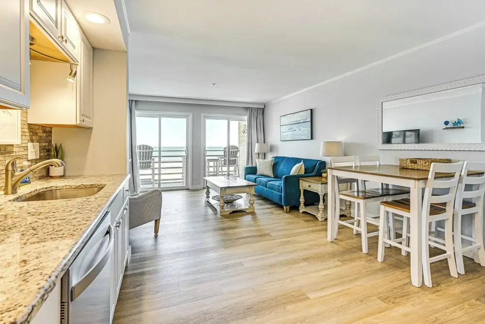 Oceanfront South Carolina Retreat - Pool & Balcony