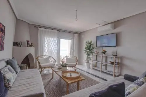 1144 · Beachfront 1.Line Apartment Lacala New Refurbished