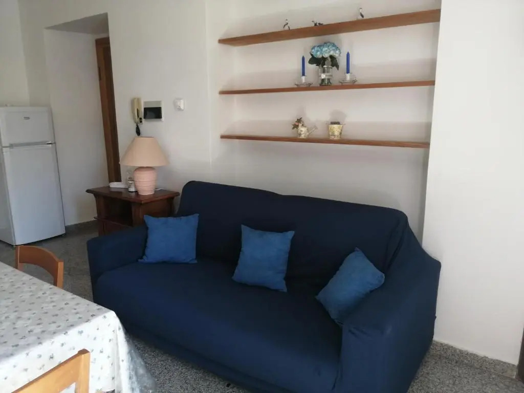 Sulle orme di Francesco appartamento blu