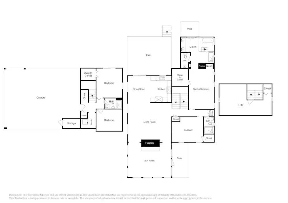 East Ashley Home 4 Bedrooms 3 Bathrooms Home