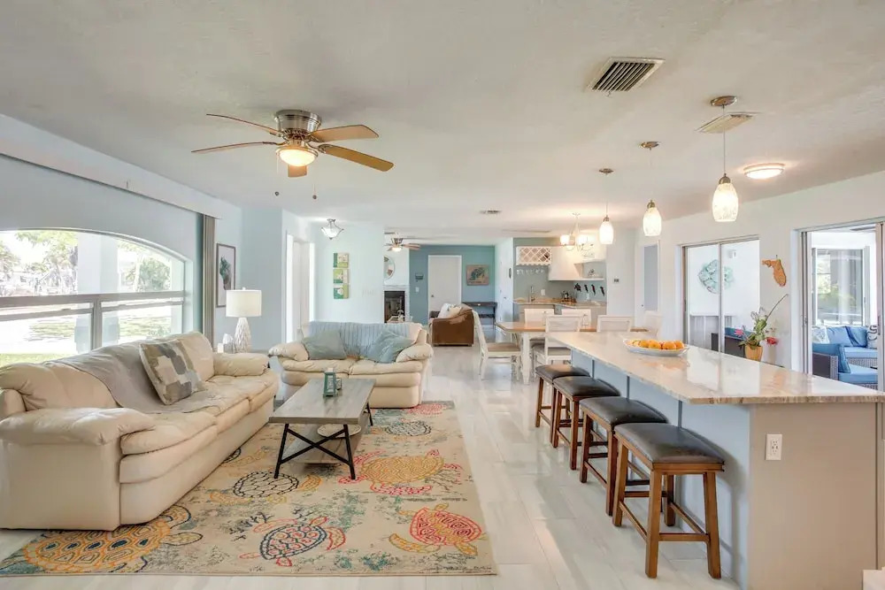 2 Mi to Beach: Canal-front Home in Cape Coral!