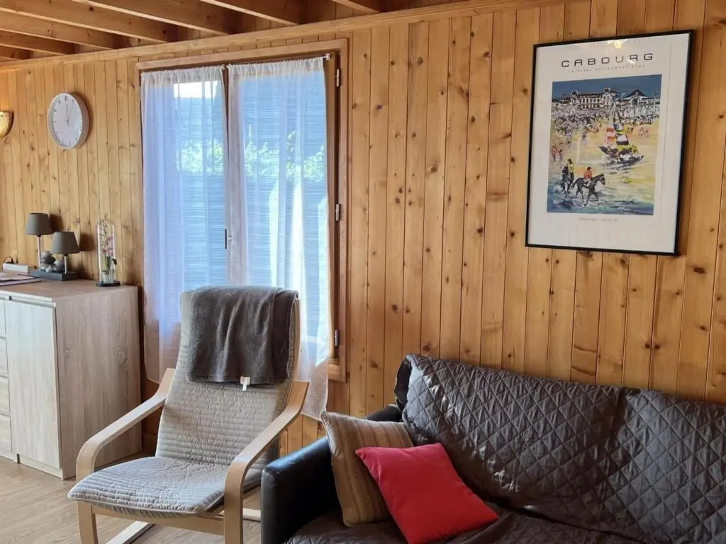 Chalet 4 pièces à Cabourg avec jardin, proche piscine et tennis, idéal pour familles, 6 pers. max - FR-1-487-325