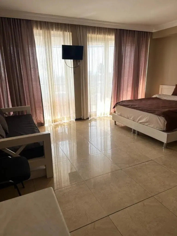 Апартаменты Mgzavrebi Gonio Beachfront Studio Sea View