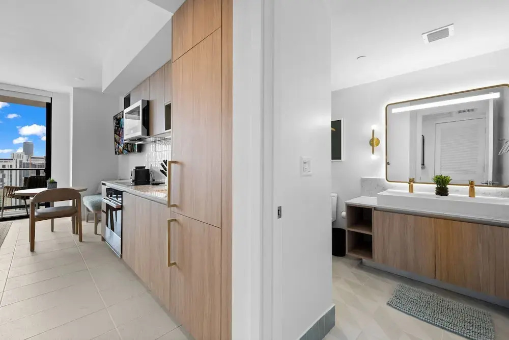 Elegant Studio with Panoramic City Views