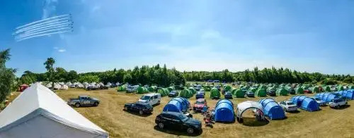 Silverstone Glamping and Pre-Pitched Camping with intentsGP