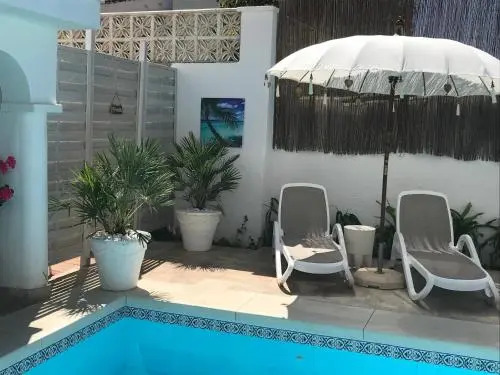 Casa Holandaluzas Marbella near Beach, with salt water Pool and private parking