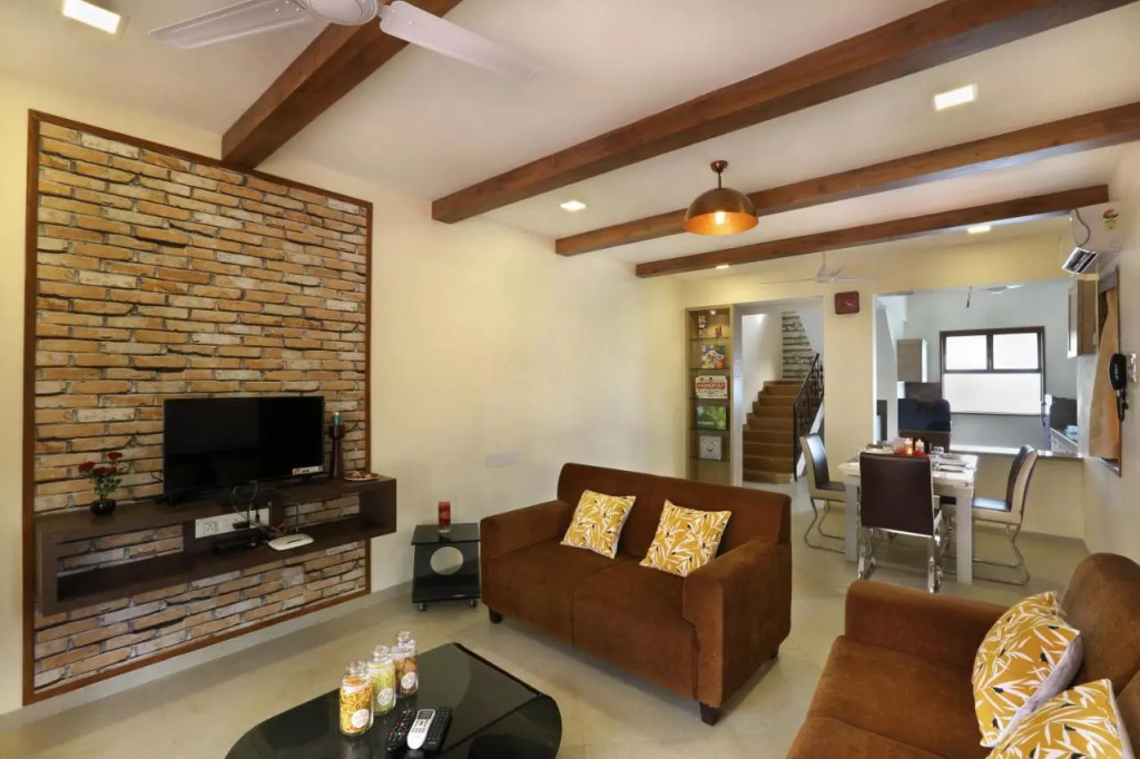 SaffronStays Nithyam - 2BR budget pool villa in Wada, gated community, Wi-Fi, river walk, near Mumbai via NH48