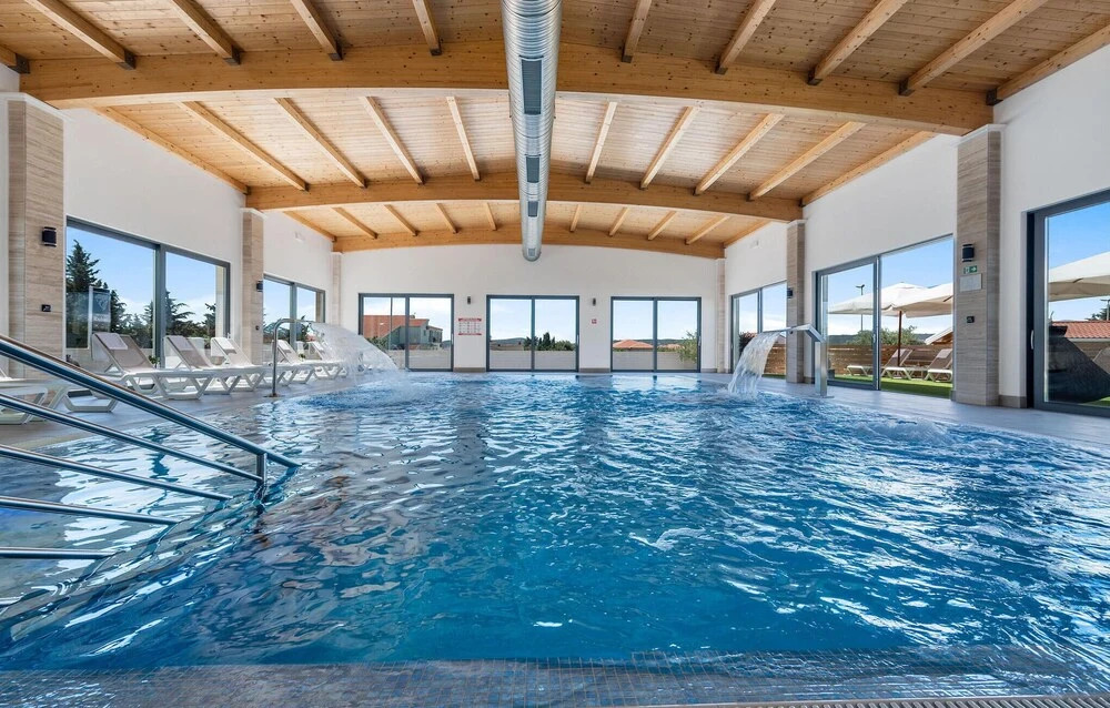 Amazing Apartment in Turanj With 1 Bedrooms, Indoor Swimming Pool and Swimming Pool