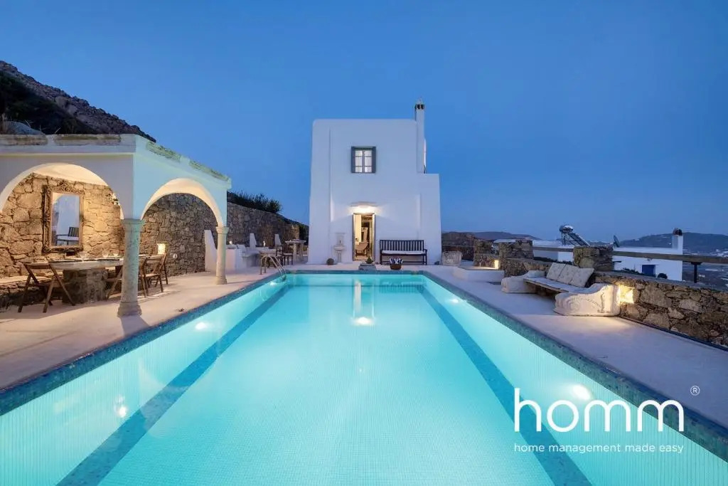 Cheerful Pool Cycladic homm 8ppl Mykonos