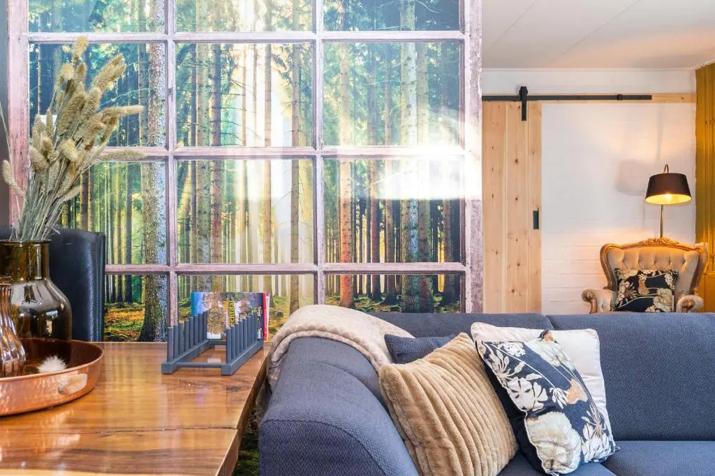 Lodge Nature &joy - Vrijstaand woonhuis in bos, met rust en vermaak