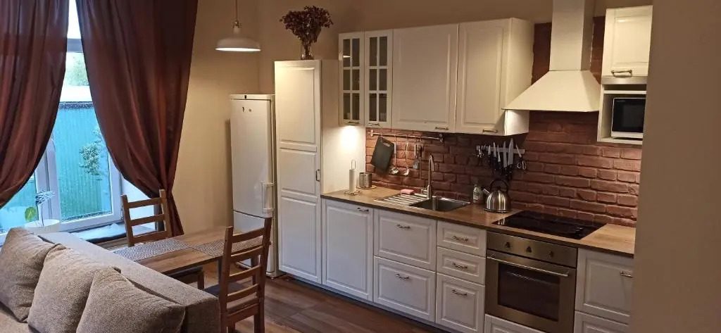 Studio flat in a historical XIX c. building.