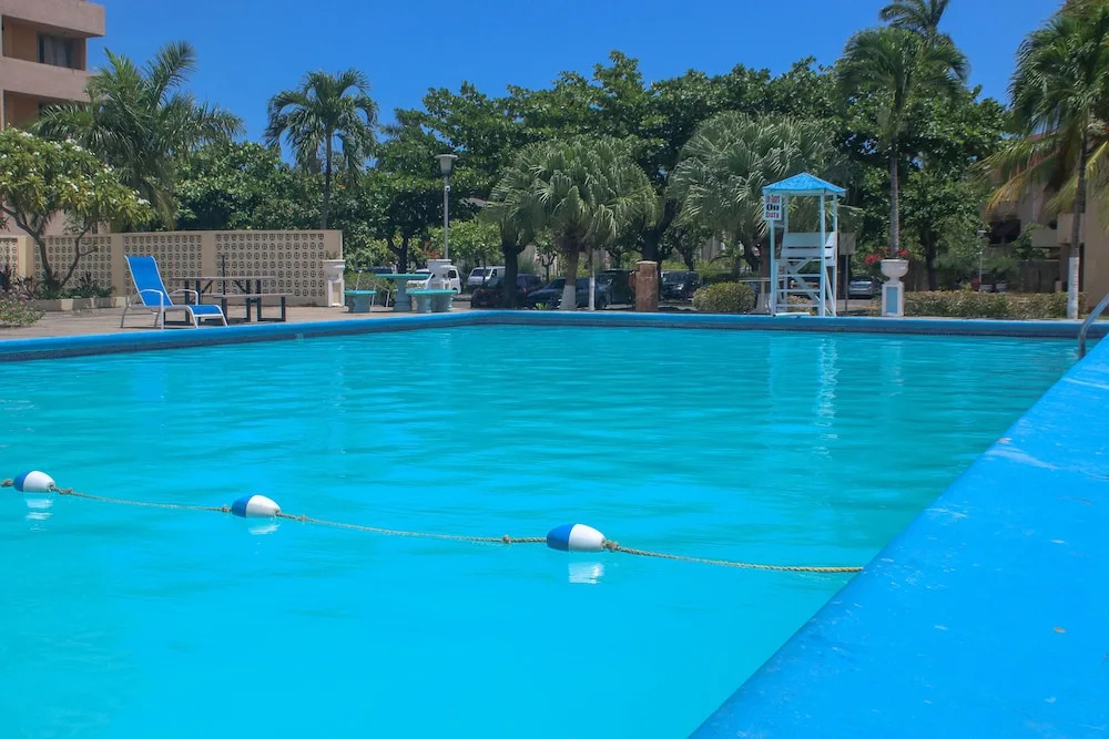 Beach-side condos at Turtle Beach Towers