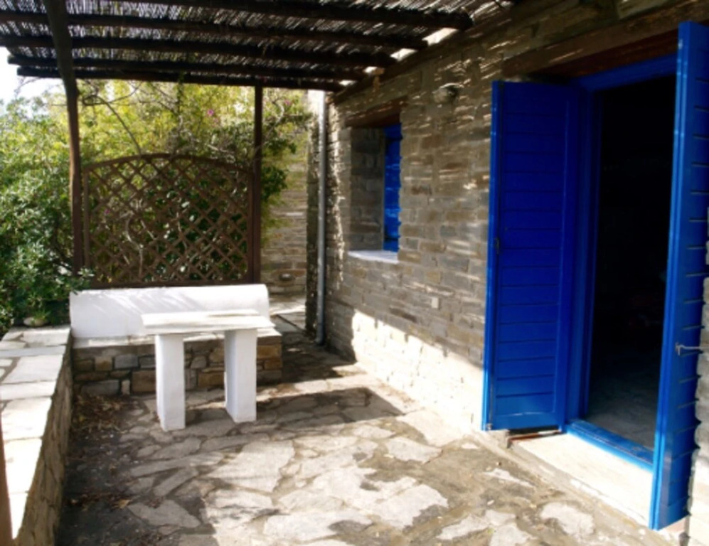 House With 2 Rooms in Drios, With Wonderful sea View, Furnished Garden