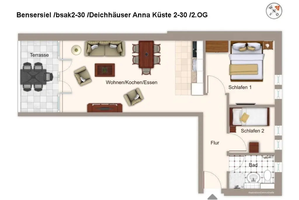 Deichhäuser Anna Küste Deichhäuser Anna Küste 2-30