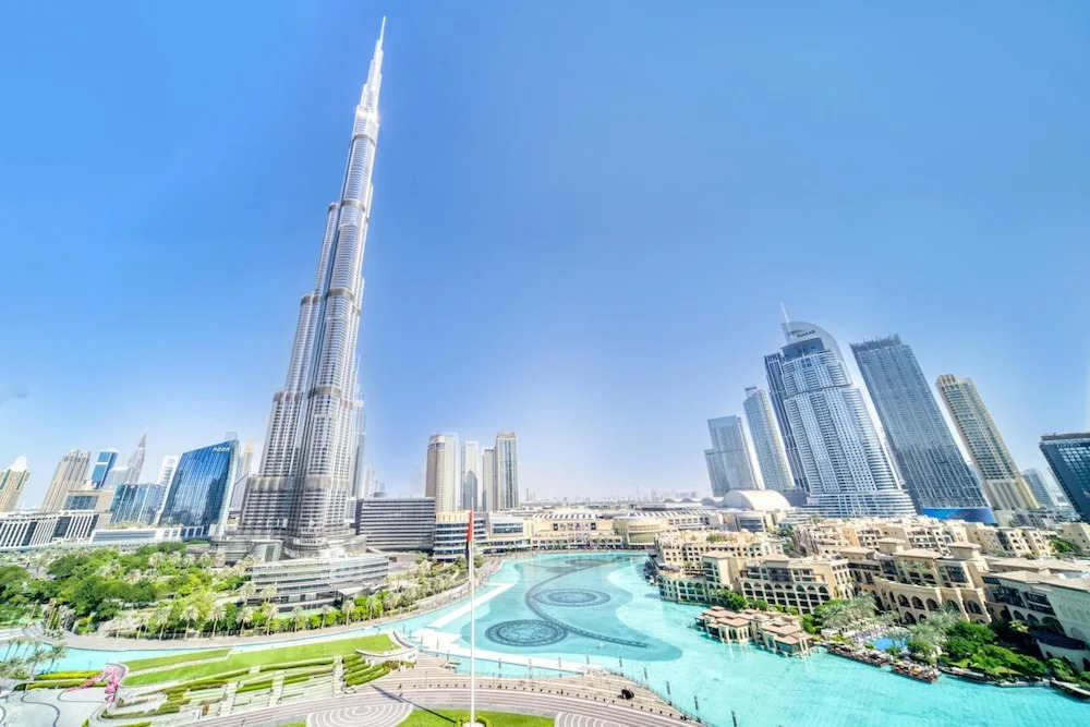 Upscale 2BR w Burj Khalifa Fountain Views