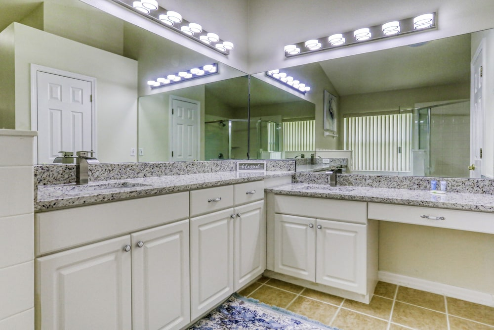 Stylish Retreat With a Private, Heated Pool, Central AC, & Garage Game Room