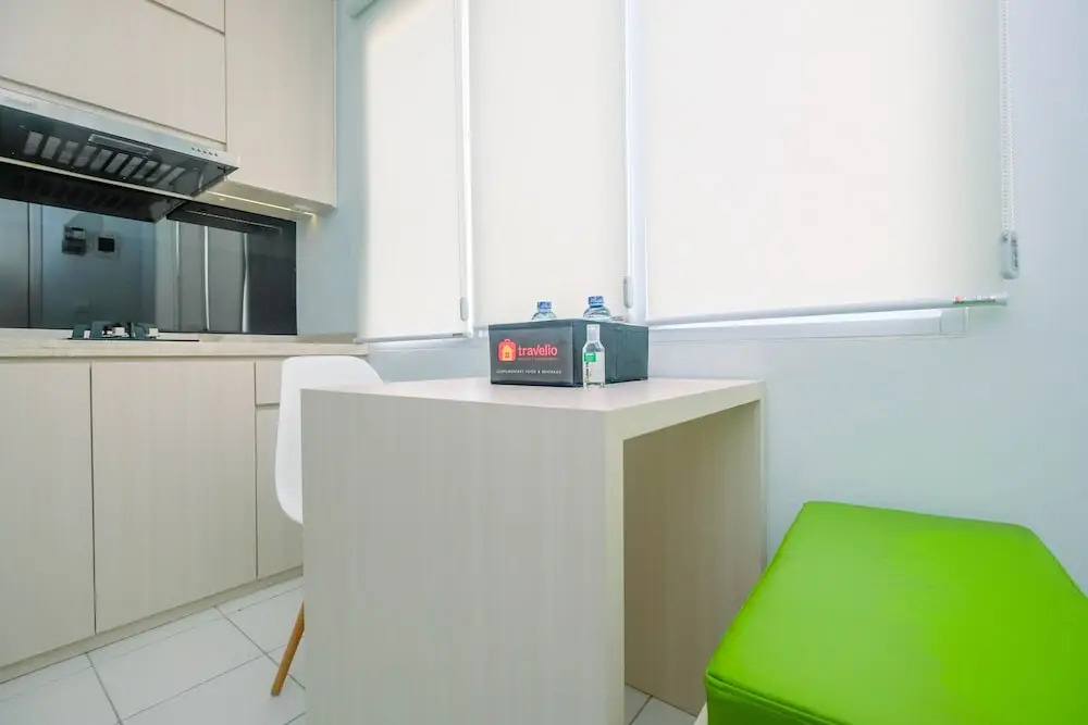 Minimalist and Cozy 1BR Patraland Urbano Apartment By Travelio