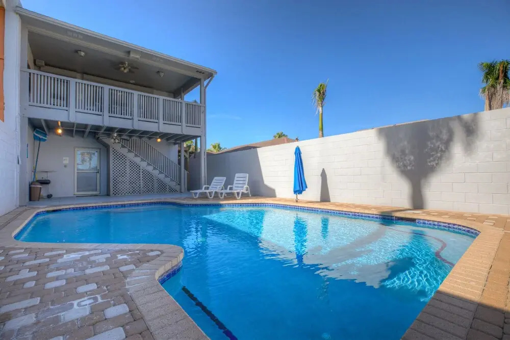 New! Stunning House w/ Pool & 1 Block From Beach!