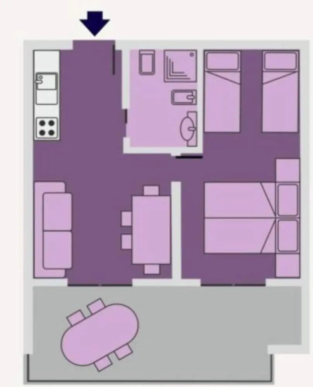 Welcoming Flat With a Large Terrace-beahost