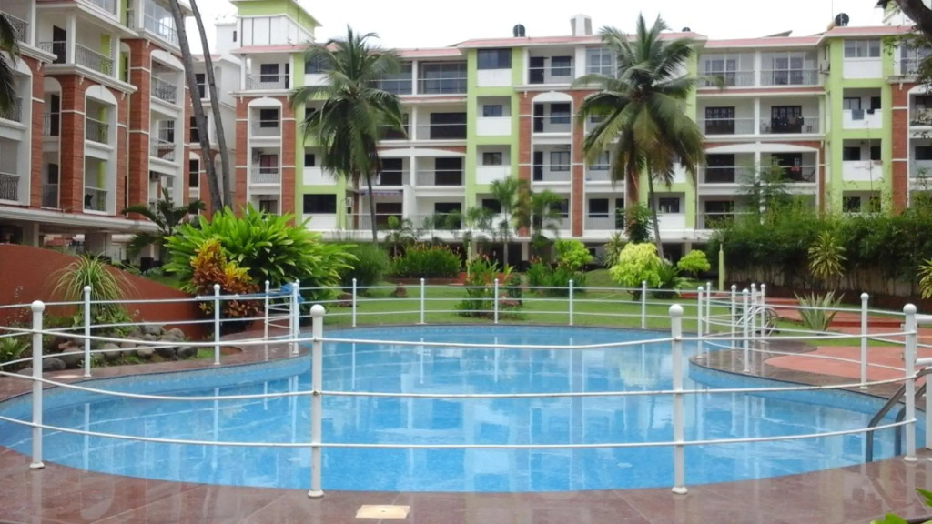 Premium -1BHK Apartment at Candolim Beach with Free Wifi