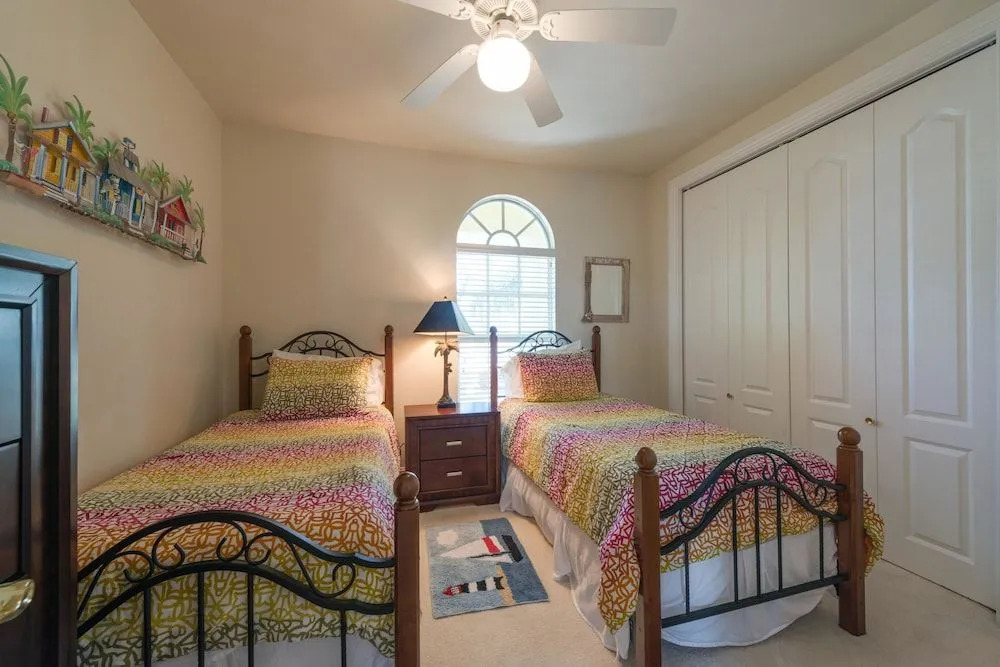 Waterfront home with pool, spa and 2nd floor balcony