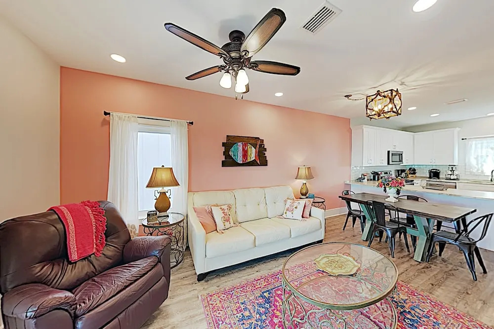 New Listing! Lagoon-front W/ Pool, Deck 2 Bedroom Townhouse