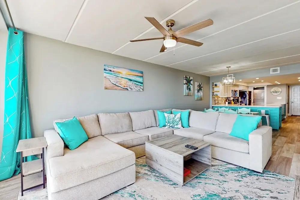 All-suite 2BR w/ Gulf-view: Suntide III - Unit 407