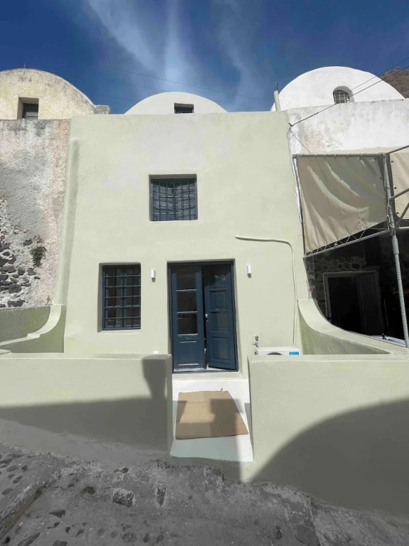 FiraOldPort Ormos Firon Village SeaVolcanoView 2 Joined Houses