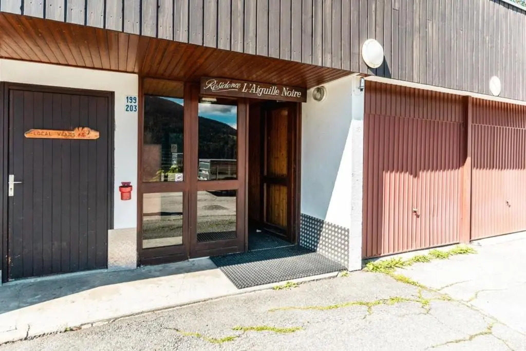 Furnished studio at the foot of the slopes with a balcony & mountains view